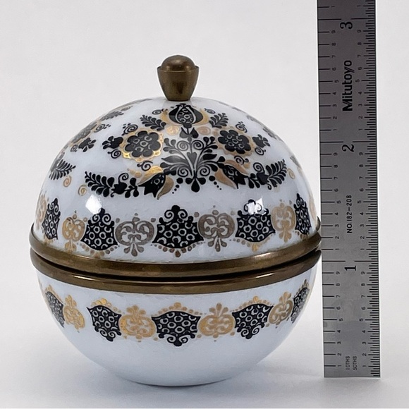 Vintage Steinbock Porcelain Trinket Box Margit - Picture 8 of 12